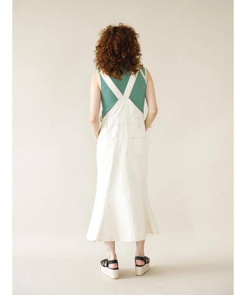 koe（コエ）の「マーメイドジャンスカ*（つなぎ/オールインワン・レディース・アイボリー・M）」の10枚目の写真