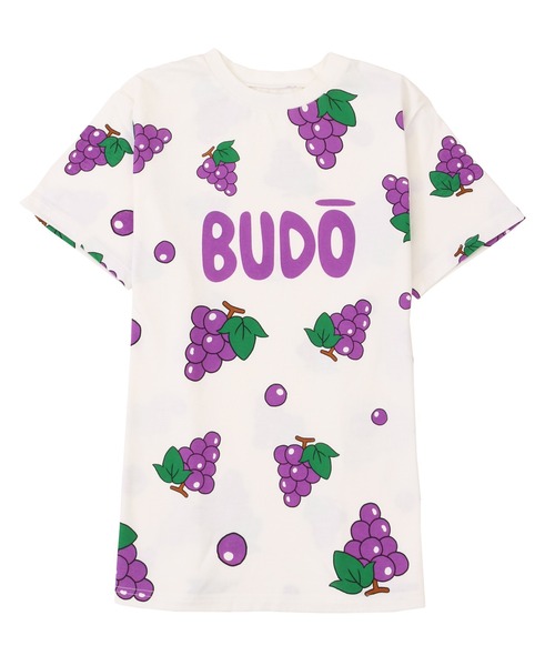 PUNYUS（プニュズ）の「フード総柄Ｔシャツ（Tシャツ/カットソー・レディース・パープル/ピンク・1/2/4/3）」の9枚目の写真