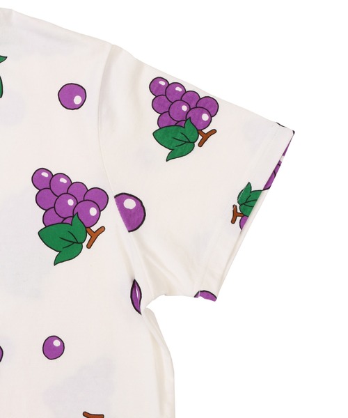 PUNYUS（プニュズ）の「フード総柄Ｔシャツ（Tシャツ/カットソー・レディース・パープル/ピンク・1/2/4/3）」の14枚目の写真