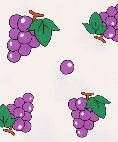 PUNYUS（プニュズ）の「フード総柄Ｔシャツ（Tシャツ/カットソー・レディース・パープル/ピンク・1/2/4/3）」の3枚目の写真