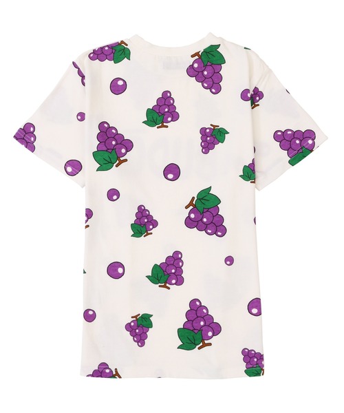 PUNYUS（プニュズ）の「フード総柄Ｔシャツ（Tシャツ/カットソー・レディース・パープル/ピンク・1/2/4/3）」の6枚目の写真