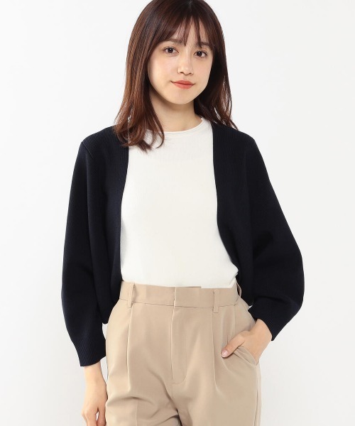 クロップドバックリボンドルマンカーデ カーディガン ボレロ Misch Masch ミッシュマッシュ のファッション通販 Zozotown