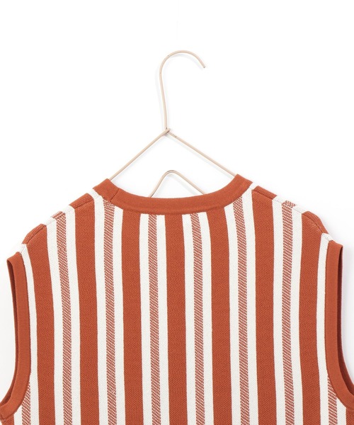 LOWRYS FARM（ローリーズファーム）の「ニットＪＱベスト　271068（ベスト・キッズ・ブラウン/ピンク・110cm/120cm/130cm/140cm/150cm）」の8枚目の写真