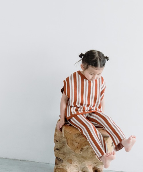 LOWRYS FARM（ローリーズファーム）の「ニットＪＱベスト　271068（ベスト・キッズ・ブラウン/ピンク・110cm/120cm/130cm/140cm/150cm）」の16枚目の写真