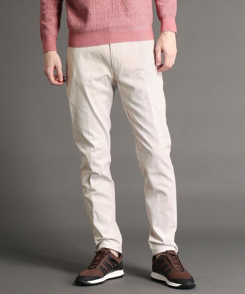 MONSIEUR NICOLE（ムッシュニコル）の「スノーデニム テーパードパンツ（デニムパンツ・メンズ・ライトグレー/ブラック/ベージュ/ネイビー/サックスブルー・MEDIUM/LARGE/X-LARGE/SMALL）」の4枚目の写真