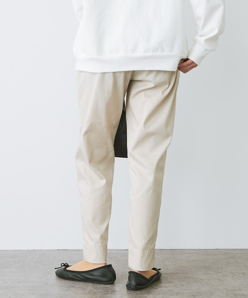 PUAL CE CIN(ピュアルセシン)の「ウエストゴムテーパードパンツ(その他パンツ・レディース・ブラック/ベージュ/ライトベージュ・FREE)」の12枚目の写真