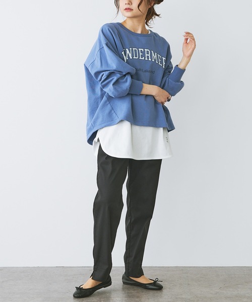 PUAL CE CIN(ピュアルセシン)の「ウエストゴムテーパードパンツ(その他パンツ・レディース・ブラック/ベージュ/ライトベージュ・FREE)」の22枚目の写真