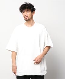 OURET | レーヨンコットン裏毛ラウンドカットラグランプルオーバー(スウェット)