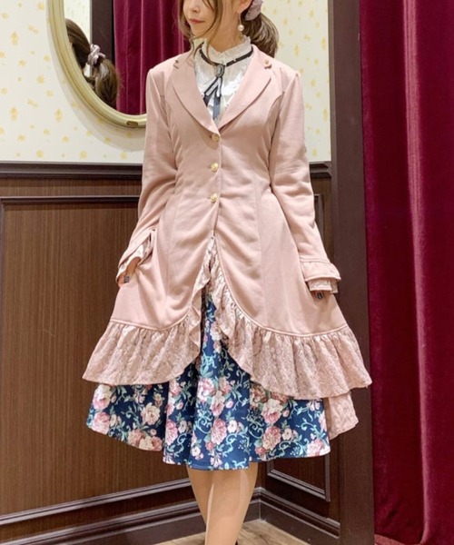 axes femme（アクシーズファム）の「裏毛素材テーラーコーディ