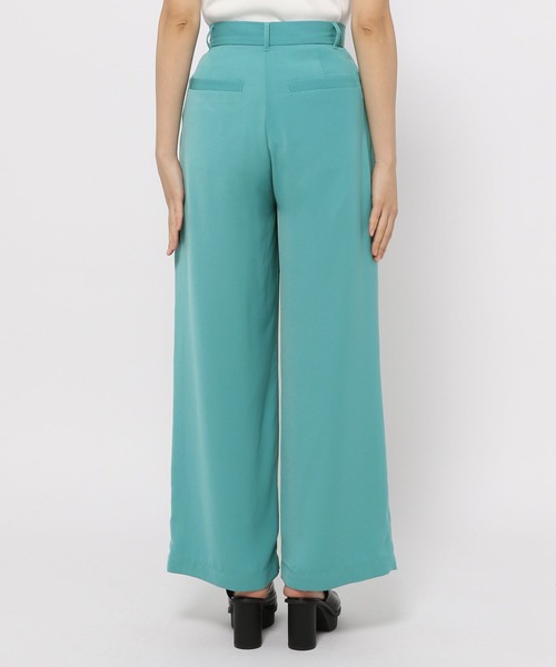 PAGEBOY（ページボーイ）の「CORE / ワイドタックカラーパンツ（スラックス・レディース・ピンク/ブルー系その他3・SMALL/MEDIUM）」の13枚目の写真