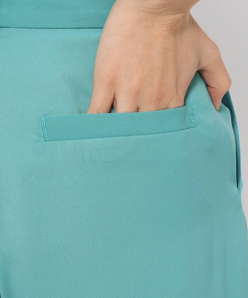 PAGEBOY（ページボーイ）の「CORE / ワイドタックカラーパンツ（スラックス・レディース・ピンク/ブルー系その他3・SMALL/MEDIUM）」の18枚目の写真