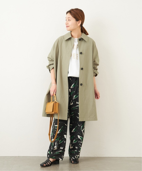 セール】□□□《追加》ハイカウントワイドステンカラーコート