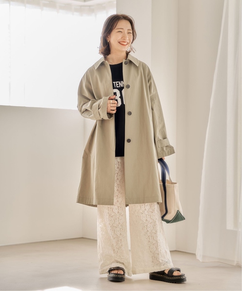 JOURNAL STANDARDハイカウントワイドステンカラーコート セール】□□□《追加》ハイカウントワイドステンカラーコート