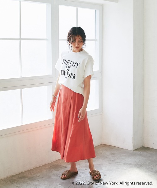 GOOD ROCK SPEED（グッドロックスピード）の「GOOD ROCK SPEED/NYC Tee 3color Tシャツ（Tシャツ/カットソー・レディース・ホワイト/ネイビー/ピンク・FREE）」の10枚目の写真