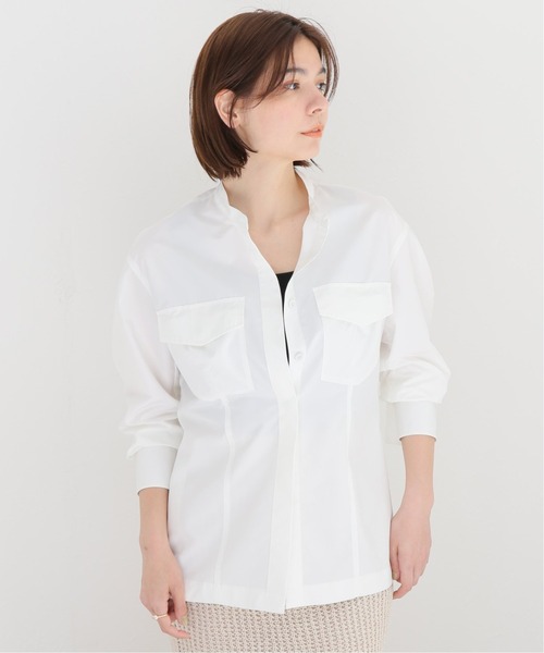 Noble - ダブルポケットシャツブルゾン Noble（ノーブル）の「シェイプドダブルポケットシャツブルゾン