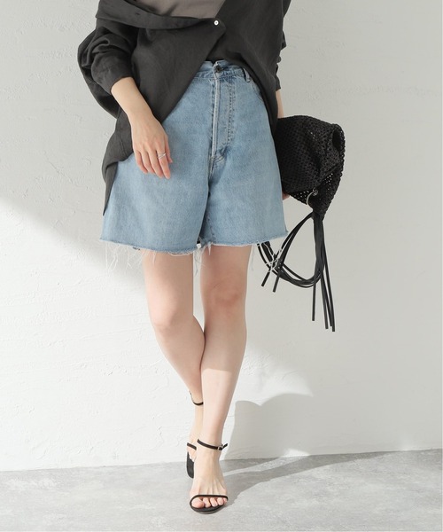 【KURO】Crossed Denim KURO（クロ）の「【KURO/クロ】CROSSED DENIM SHORTS デニムショーツ