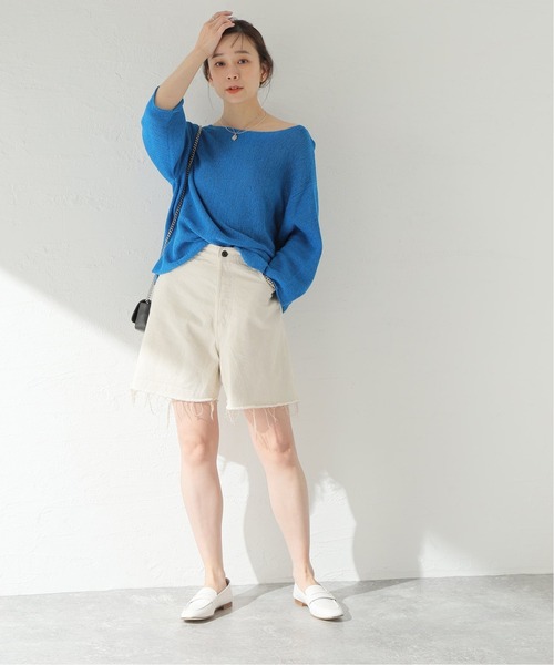 KURO（クロ）の「【KURO/クロ】CROSSED DENIM SHORTS デニム