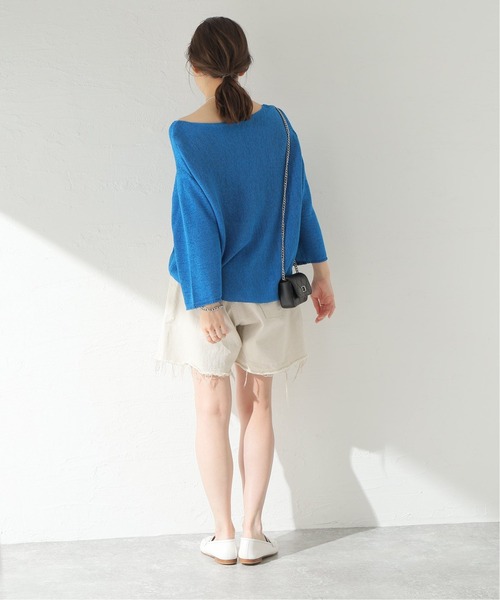パンツ KURO CROSSED DENIM SHORTS 962982 KURO（クロ）の「【KURO/クロ】CROSSED DENIM SHORTS デニム