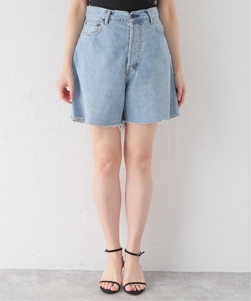 KURO（クロ）の「【KURO/クロ】CROSSED DENIM SHORTS デニムショーツ