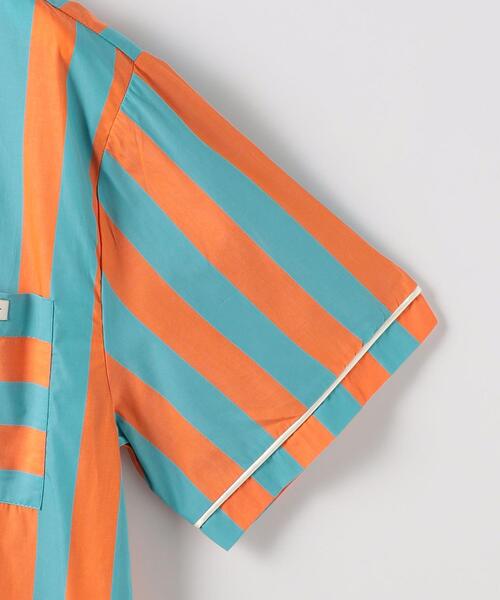 Drole De Monsieur(ドロール ド ムッシュ)の「<DROLE DE MONSIEUR> STRIPE SHORT SLEEVE SHIRT/シャツ(シャツ/ブラウス・メンズ・オレンジ・S)」の6枚目の写真