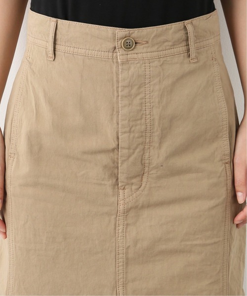 FRAMeWORK(フレームワーク)の「コットンリネンラミーマーメイドスカート(スカート・レディース・ホワイト/ベージュ・40/38/36)」の10枚目の写真