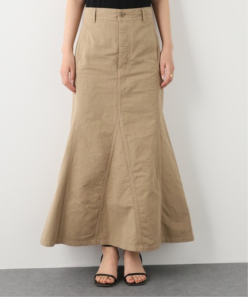 FRAMeWORK(フレームワーク)の「コットンリネンラミーマーメイドスカート(スカート・レディース・ホワイト/ベージュ・40/38/36)」の20枚目の写真
