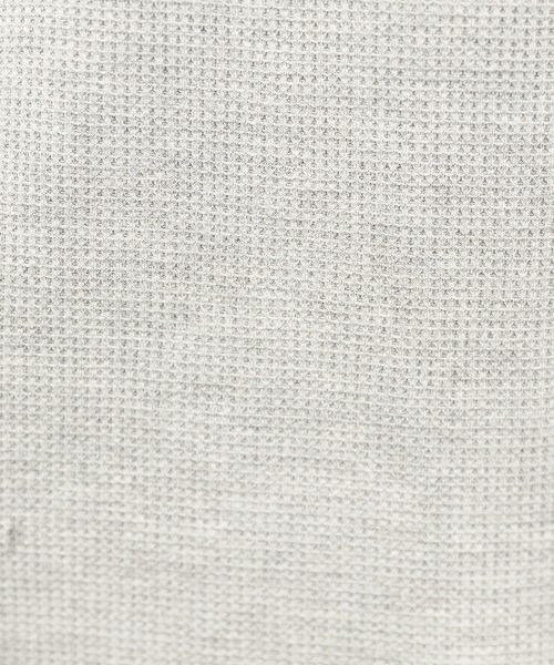 ８(eight)（エイト）の「ワッフルロング丈Ｔシャツ（Tシャツ/カットソー・メンズ・ホワイト/ブラック/グレー・X-LARGE/LARGE/MEDIUM）」の14枚目の写真