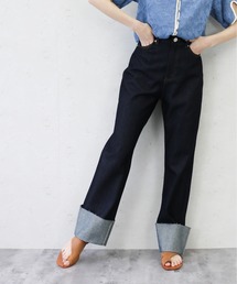 Per sist ence/パーシエンス 11オンス ロールアップデニムパンツ