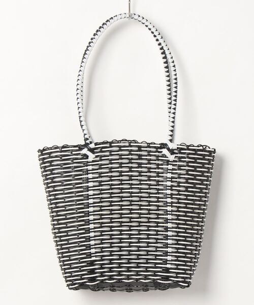 N.（N. Natural Beauty Basic）（エヌエヌナチュラルビューティーベーシック）の「[UNIQUE BATIK] バスケットトートバッグ（トートバッグ・レディース・ブラック/レッド・ﾌﾘ-）」の14枚目の写真