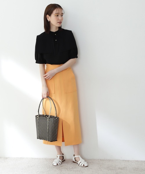 N.（N. Natural Beauty Basic）（エヌエヌナチュラルビューティーベーシック）の「[UNIQUE BATIK] バスケットトートバッグ（トートバッグ・レディース・ブラック/レッド・ﾌﾘ-）」の10枚目の写真