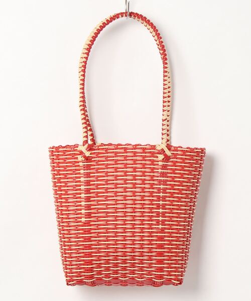 N.（N. Natural Beauty Basic）（エヌエヌナチュラルビューティーベーシック）の「[UNIQUE BATIK] バスケットトートバッグ（トートバッグ・レディース・ブラック/レッド・ﾌﾘ-）」の15枚目の写真