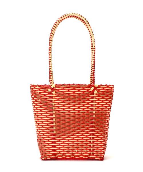 N.（N. Natural Beauty Basic）（エヌエヌナチュラルビューティーベーシック）の「[UNIQUE BATIK] バスケットトートバッグ（トートバッグ・レディース・ブラック/レッド・ﾌﾘ-）」の18枚目の写真