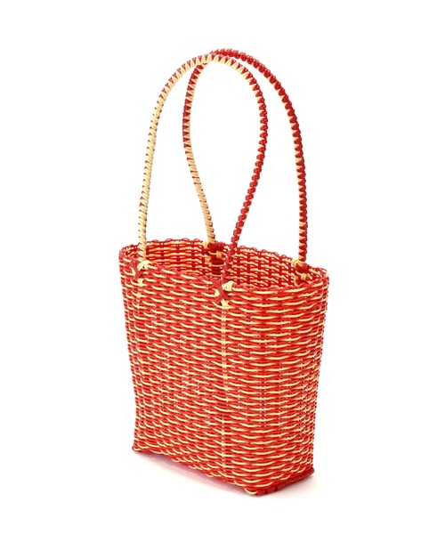 N.（N. Natural Beauty Basic）（エヌエヌナチュラルビューティーベーシック）の「[UNIQUE BATIK] バスケットトートバッグ（トートバッグ・レディース・ブラック/レッド・ﾌﾘ-）」の19枚目の写真