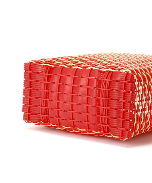 N.（N. Natural Beauty Basic）（エヌエヌナチュラルビューティーベーシック）の「[UNIQUE BATIK] バスケットトートバッグ（トートバッグ・レディース・ブラック/レッド・ﾌﾘ-）」の22枚目の写真