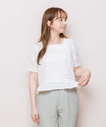 flower（フラワー）の「グラスフワラートップ（シャツ/ブラウス）」