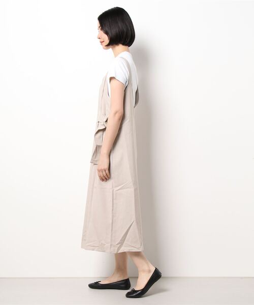 Bou Jeloud（ブージュルード）の「リングベルト付ジャンスカ（ジャンパースカート・レディース・ブラック/グレー系その他・38）」の4枚目の写真