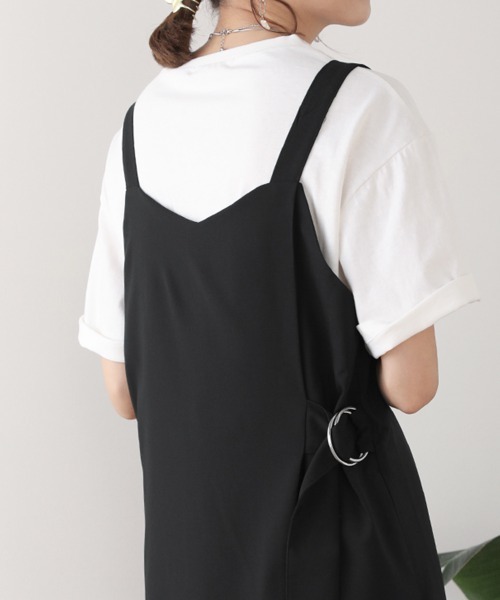 Bou Jeloud（ブージュルード）の「リングベルト付ジャンスカ（ジャンパースカート・レディース・ブラック/グレー系その他・38）」の16枚目の写真