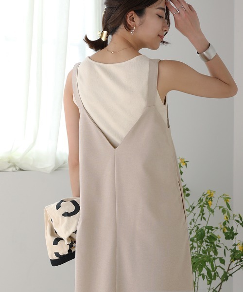 Bou Jeloud（ブージュルード）の「リングベルト付ジャンスカ（ジャンパースカート・レディース・ブラック/グレー系その他・38）」の11枚目の写真