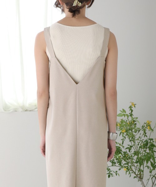 Bou Jeloud（ブージュルード）の「リングベルト付ジャンスカ（ジャンパースカート・レディース・ブラック/グレー系その他・38）」の5枚目の写真