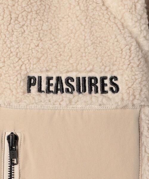 PLEASURES（プレジャー）の「＜PLEASURES × PLAYBOY＞ SHERPA JACKET/ジャケット（その他アウター・メンズ・ナチュラル/ブラック・L）」の5枚目の写真