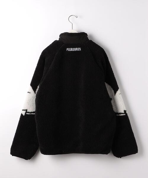 PLEASURES（プレジャー）の「＜PLEASURES × PLAYBOY＞ SHERPA JACKET/ジャケット（その他アウター・メンズ・ナチュラル/ブラック・L）」の8枚目の写真