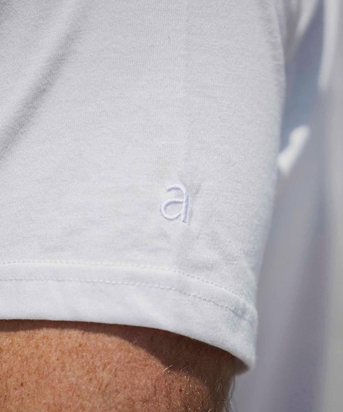 AKM Contemporary（エイケイエムコンテンポラリー）の「【WEB・直営店限定】AKM Contemporary(エイケイエムコンテンポラリー)3枚セット 袖刺繍半袖Tシャツ（Tシャツ/カットソー・メンズ・マルチ・S/M/L/XL/XXL）」の7枚目の写真