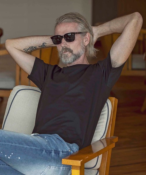 AKM Contemporary（エイケイエムコンテンポラリー）の「【WEB・直営店限定】AKM Contemporary(エイケイエムコンテンポラリー)3枚セット 袖刺繍半袖Tシャツ（Tシャツ/カットソー・メンズ・マルチ・S/M/L/XL/XXL）」の8枚目の写真