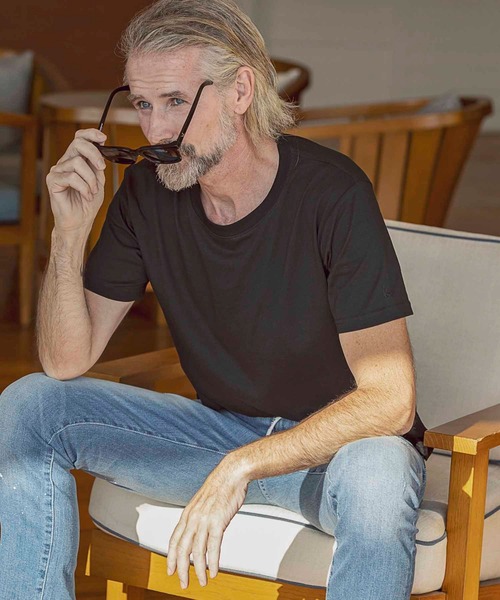 AKM Contemporary（エイケイエムコンテンポラリー）の「【WEB・直営店限定】AKM Contemporary(エイケイエムコンテンポラリー)3枚セット 袖刺繍半袖Tシャツ（Tシャツ/カットソー・メンズ・マルチ・S/M/L/XL/XXL）」の9枚目の写真