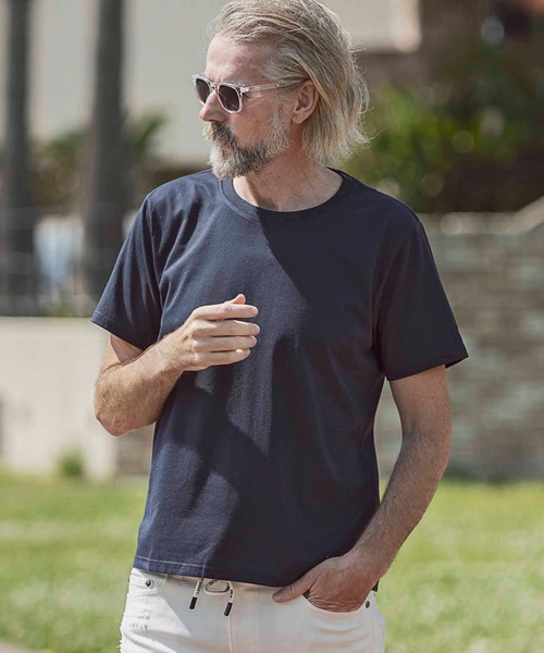 AKM Contemporary（エイケイエムコンテンポラリー）の「【WEB・直営店限定】AKM Contemporary(エイケイエムコンテンポラリー)3枚セット 袖刺繍半袖Tシャツ（Tシャツ/カットソー・メンズ・マルチ・S/M/L/XL/XXL）」の14枚目の写真