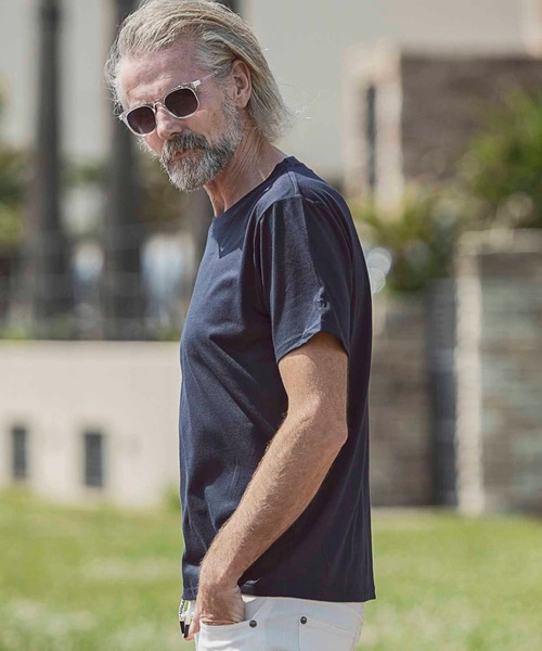 AKM Contemporary（エイケイエムコンテンポラリー）の「【WEB・直営店限定】AKM Contemporary(エイケイエムコンテンポラリー)3枚セット 袖刺繍半袖Tシャツ（Tシャツ/カットソー・メンズ・マルチ・S/M/L/XL/XXL）」の15枚目の写真