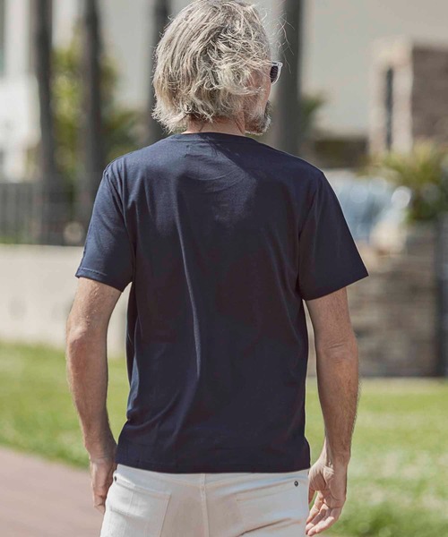 AKM Contemporary（エイケイエムコンテンポラリー）の「【WEB・直営店限定】AKM Contemporary(エイケイエムコンテンポラリー)3枚セット 袖刺繍半袖Tシャツ（Tシャツ/カットソー・メンズ・マルチ・S/M/L/XL/XXL）」の16枚目の写真