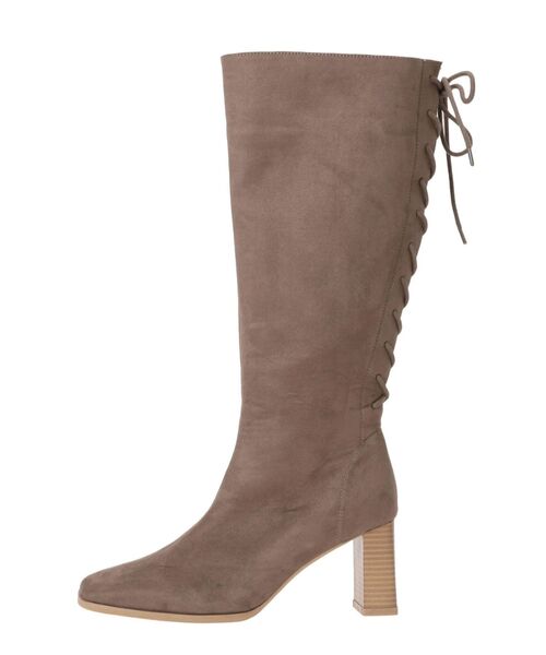 MERCURYDUO（マーキュリーデュオ）の「バックレースアップミドルブーツ（ブーツ・レディース・ブラック/ブラウン・36/38）」の14枚目の写真