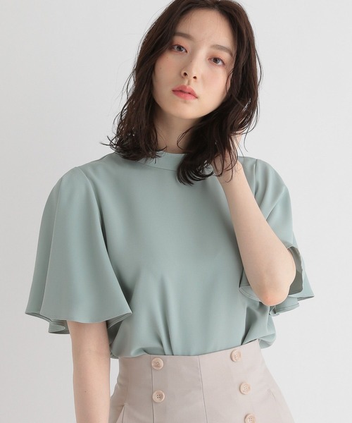 Andemiu（アンデミュウ）の「フレアスリーブブラウス298517（シャツ/ブラウス・レディース・アイボリー/ブラック/ブルー・FREE）」の18枚目の写真