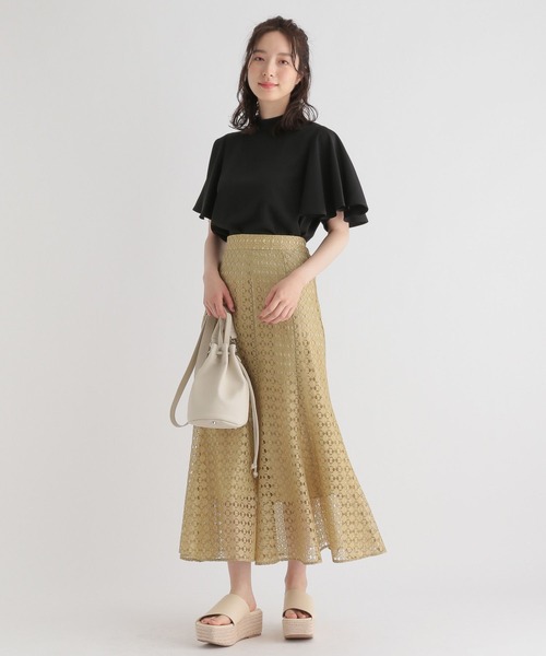 Andemiu（アンデミュウ）の「フレアスリーブブラウス298517（シャツ/ブラウス・レディース・アイボリー/ブラック/ブルー・FREE）」の16枚目の写真